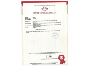Hizmet Yeterlilik Belgesi